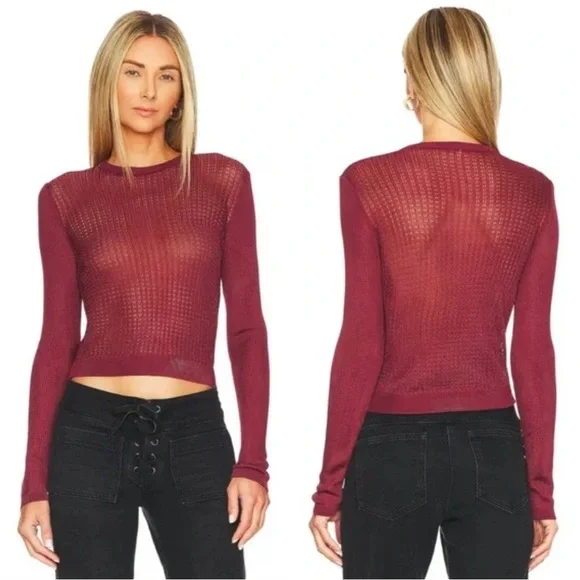 NWT - Free People - H20 Crew Pullover - Picture 1 of 4